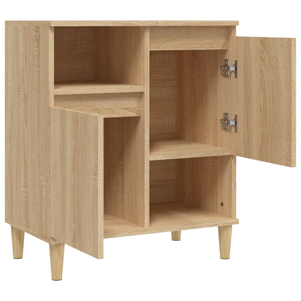skænk 60x35x70 cm konstrueret træ sonoma-eg