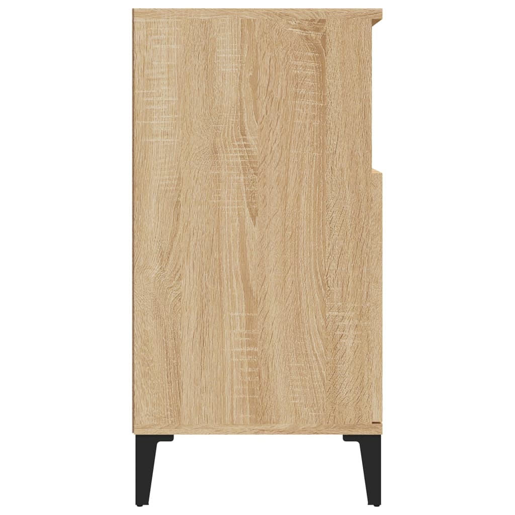 skænk 60x35x70 cm konstrueret træ sonoma-eg