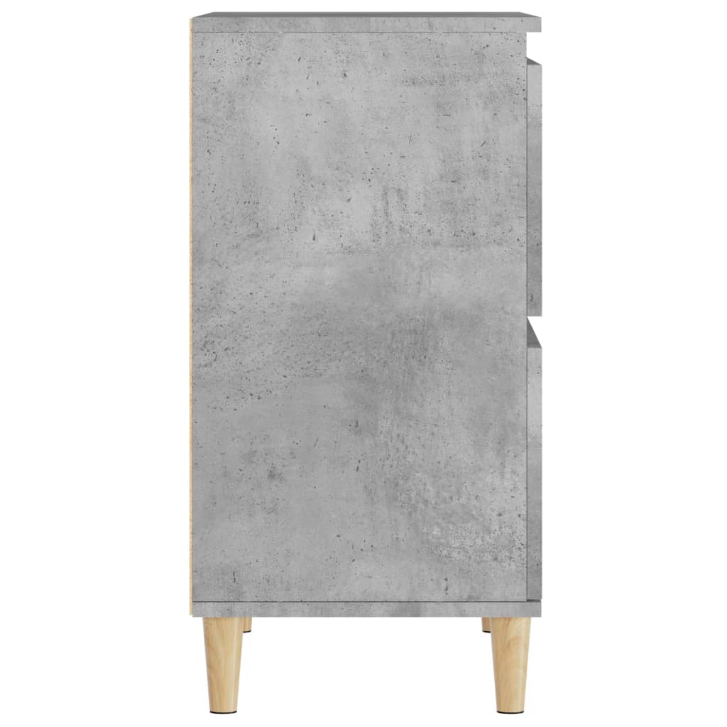 skænk 60x35x70 cm konstrueret træ betongrå