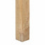konsolbord 110x30x75 cm massivt mangotræ afbleget