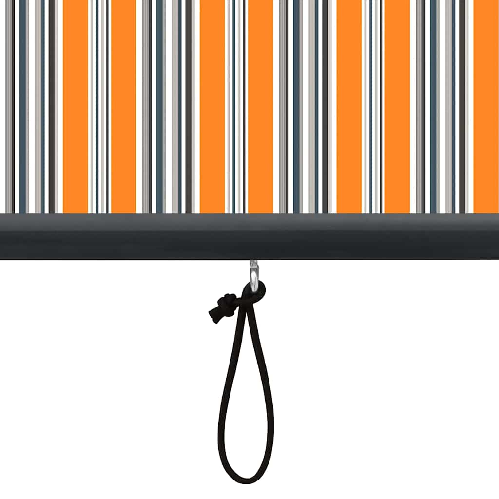Rullegardin Gul og Blå 180 x 250 cm Stof og Aluminium