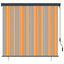 Rullegardin Gul og Blå 180 x 250 cm Stof og Aluminium
