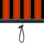 Rullegardin Orange og Brun 180 x 250 cm Stof og Aluminium