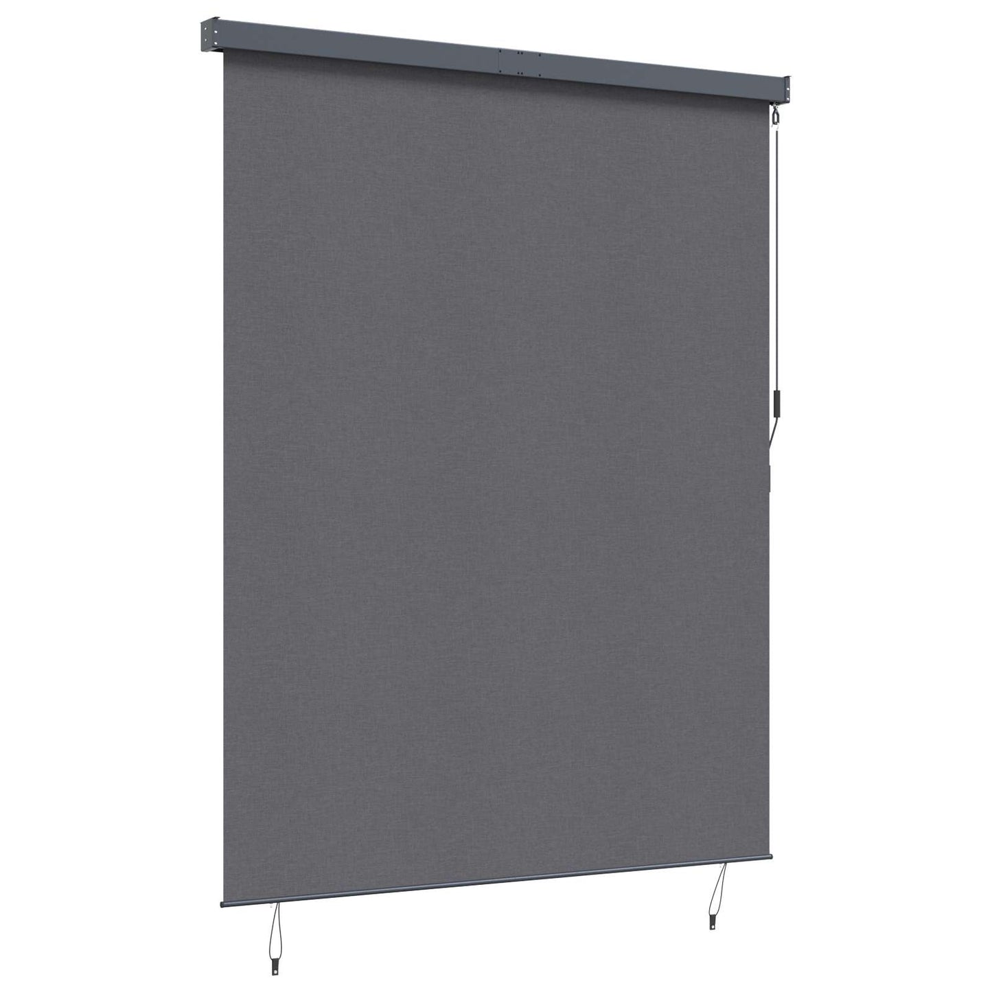 Rullegardin Antracit 220 x 250 cm Stof og Aluminium