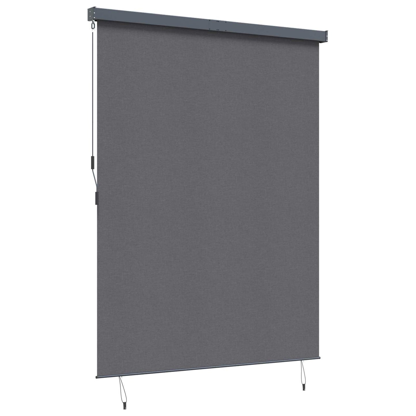 Rullegardin Antracit 220 x 250 cm Stof og Aluminium