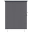 Rullegardin Antracit 220 x 250 cm Stof og Aluminium