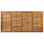havebord med U-formede ben 200x90x75 cm massivt akacietræ