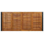 havebord med U-formede ben 200x90x75 cm massivt akacietræ