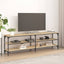 tv-bord 160x30x50 cm konstrueret træ sonoma-eg