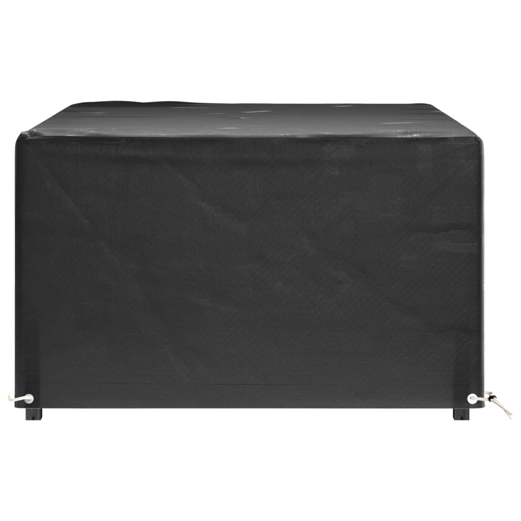 havemøbelovertræk 2 stk. 180x135x80 cm 8 øjer rektangulær