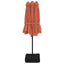 parasol m. dobbelt parasoldug 449x265 cm terrakotta