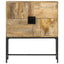 skænk 80x30x95 cm massivt ru mangotræ