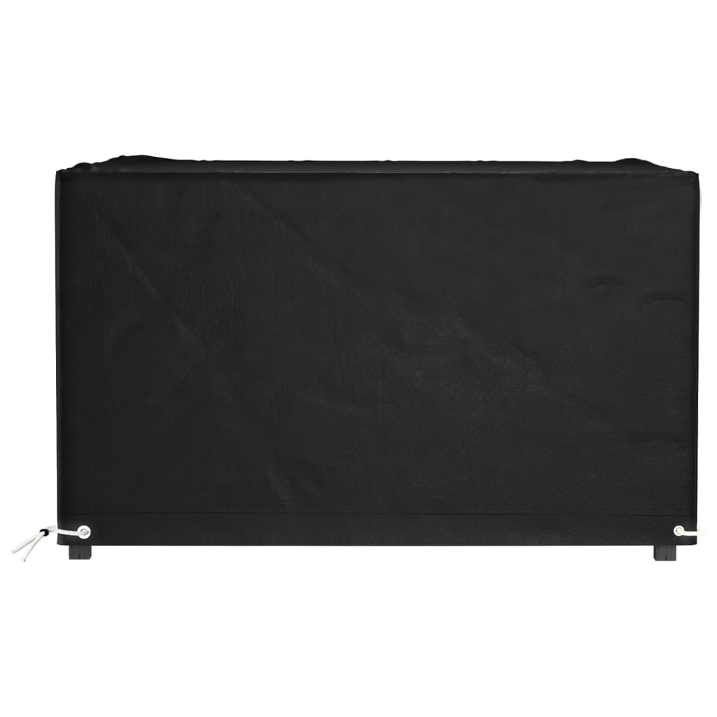 havemøbelovertræk 125x125x75 cm 8 øjer firkantet