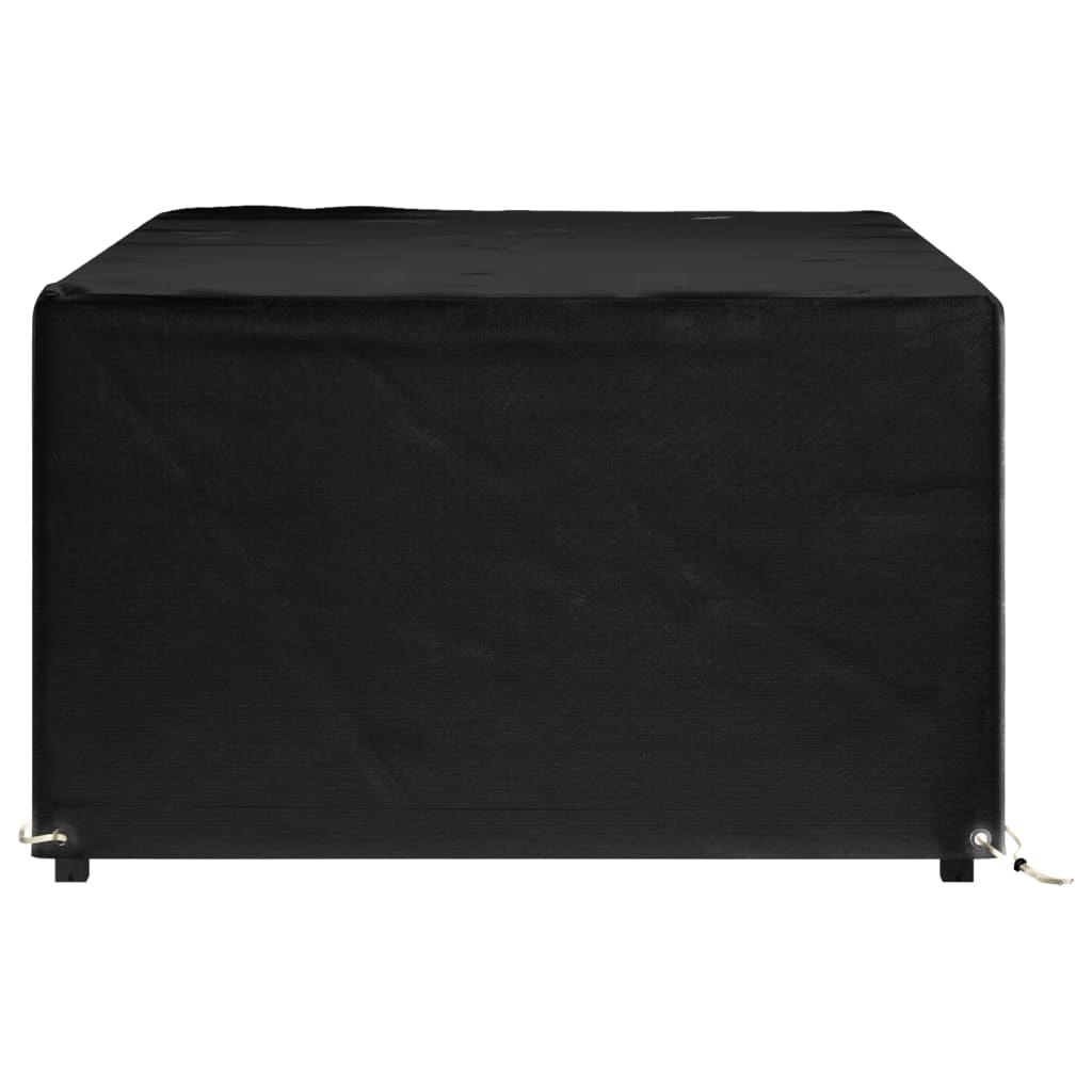 havemøbelovertræk 180x122x75 cm 8 øjer rektangulært
