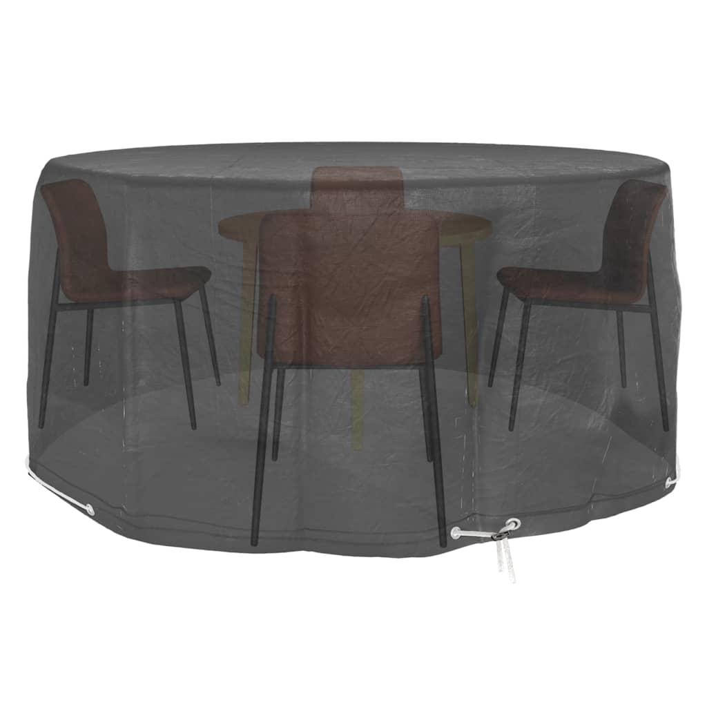havemøbelovertræk Ø230x90 cm 10 øjer rundt