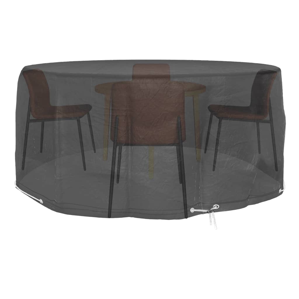 havemøbelovertræk Ø260x90 cm 10 øjer rundt