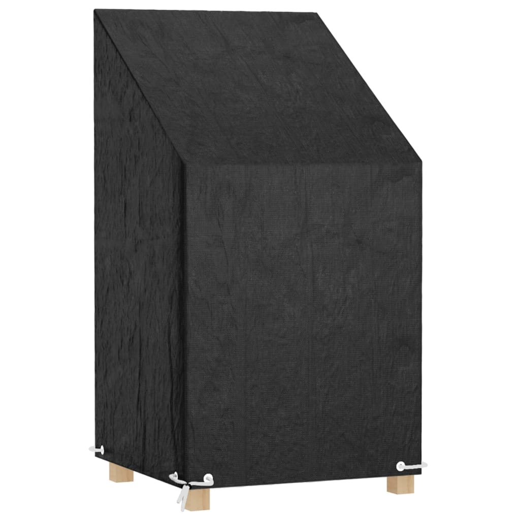 overtræk til havestole 65x65x80/120 cm 8 øjer polyethylen billede