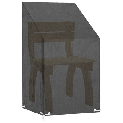 overtræk til havestole 65x65x80/120 cm 8 øjer polyethylen