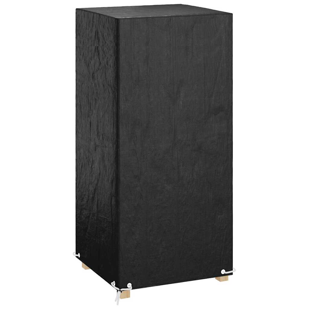 overtræk til havestole 75x70x140 cm 8 øjer polyethylen billede