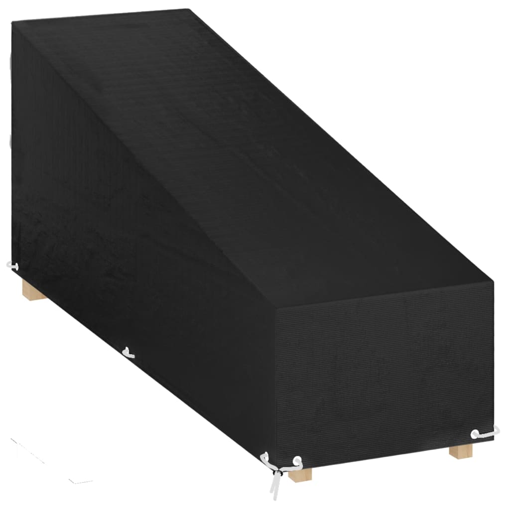 overtræk til liggestol 205x75x40/70 cm 12 øjer polyethylen