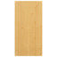 bordplade 40x80x4 cm bambus