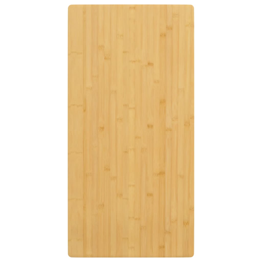 bordplade 40x80x4 cm bambus