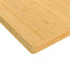 bordplade 40x80x4 cm bambus