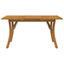 havebord 150x90x75 cm massivt akacietræ