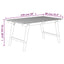 havebord 150x90x75 cm massivt akacietræ