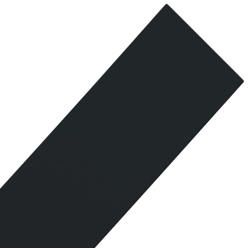 græskanter 5 stk. 10 m 10 cm polyethylen sort