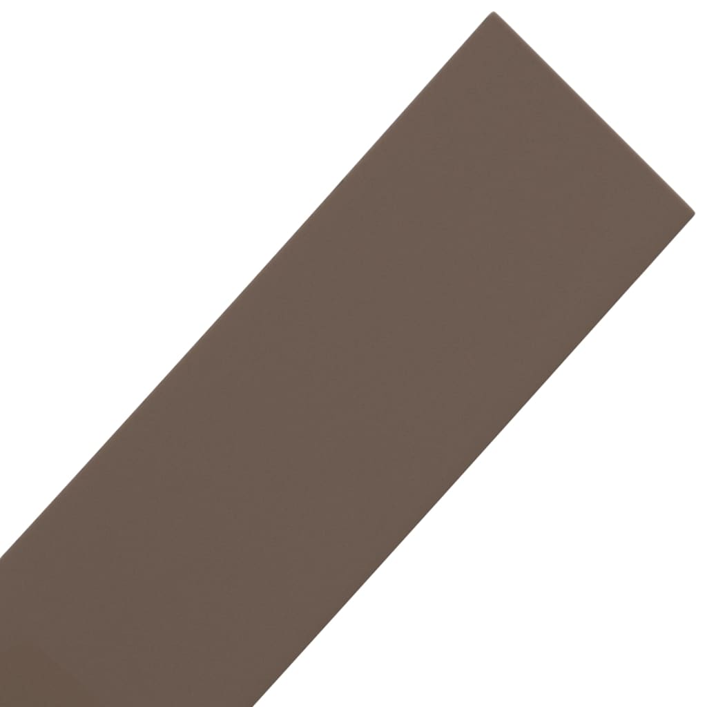 græskanter 2 stk. 10 m 10 cm polyethylen brun