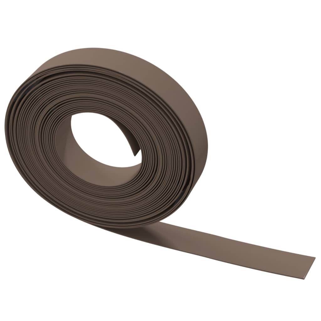 græskanter 5 stk. 10 m 10 cm polyethylen brun