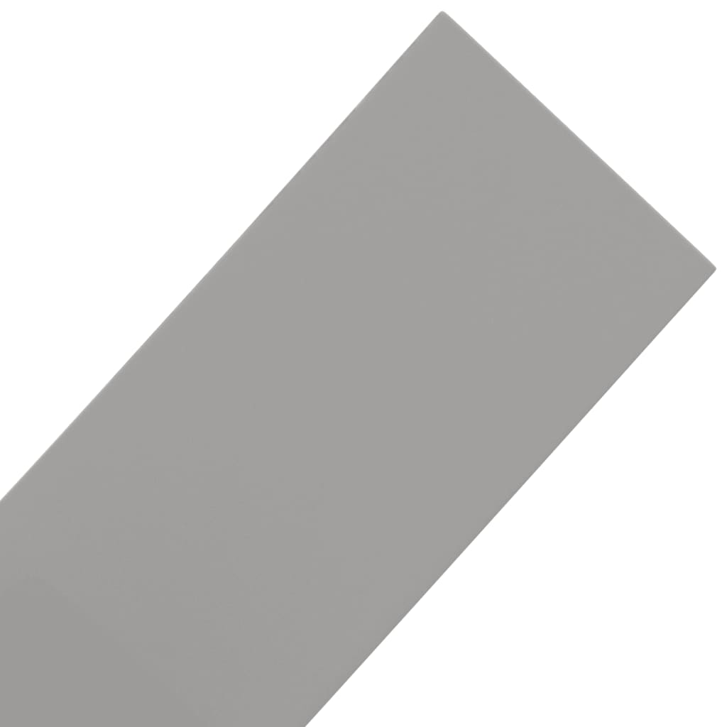 græskanter 2 stk. 10 m 15 cm polyethylen grå