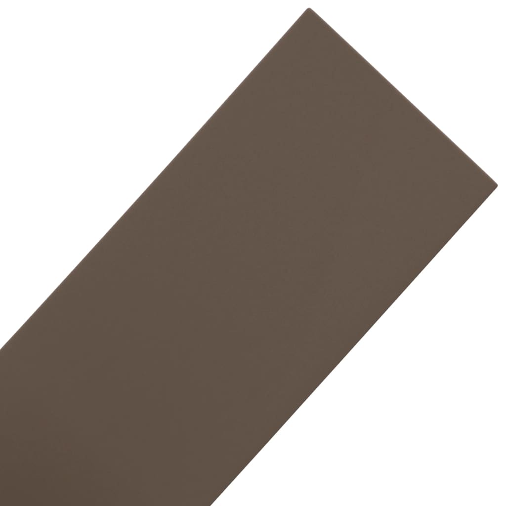 græskanter 2 stk. 10 m 15 cm polyethylen brun