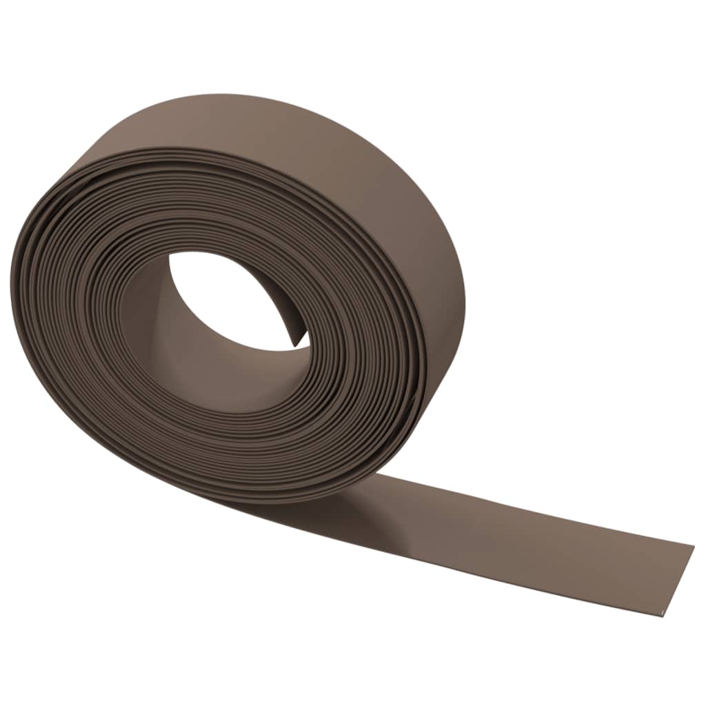 græskanter 3 stk. 10 m 15 cm polyethylen brun