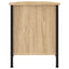 tv-bord 102x35x45 cm konstrueret træ sonoma-eg