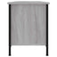 tv-bord 102x35x45 cm konstrueret træ grå sonoma-eg