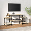 tv-bord 117x35x52 cm konstrueret træ sonoma-eg