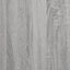 sengebord 40x42x60 cm konstrueret træ grå sonoma-eg