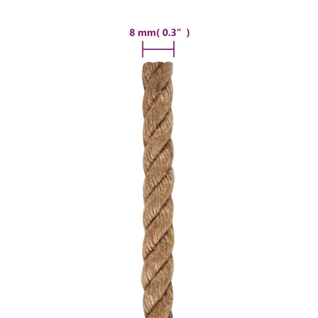 jutereb 50 m langt 8 mm tykt