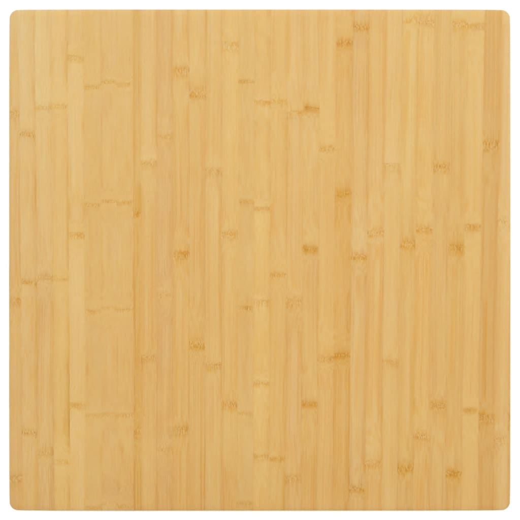 bordplade 90x90x1,5 cm bambus