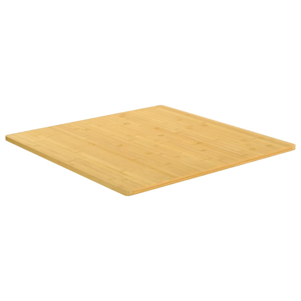 bordplade 90x90x1,5 cm bambus