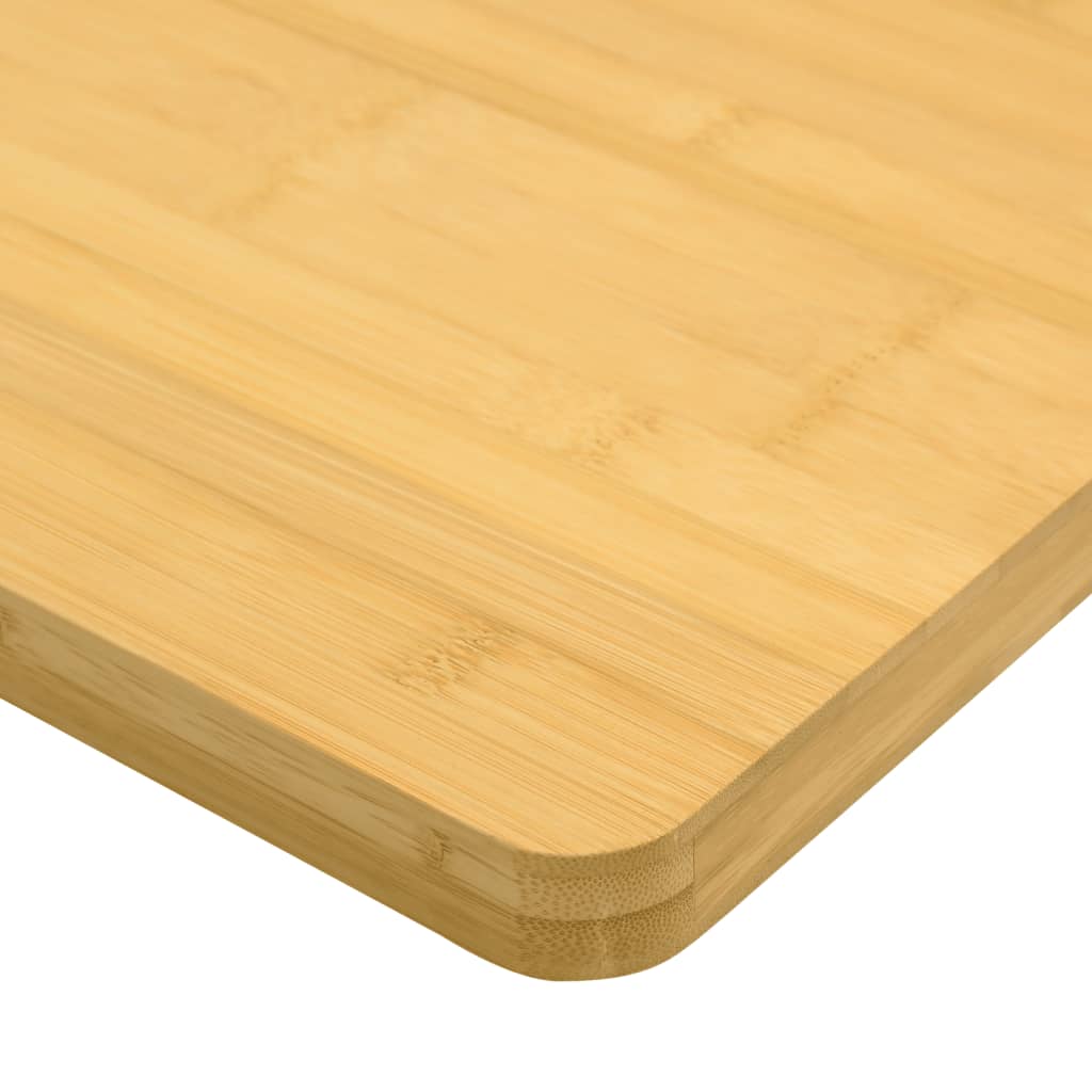 bordplade 90x90x1,5 cm bambus