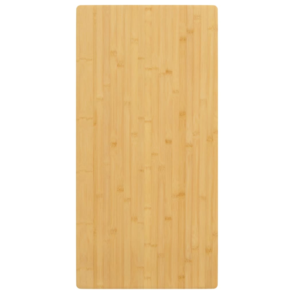 bordplade 40x80x4 cm bambus
