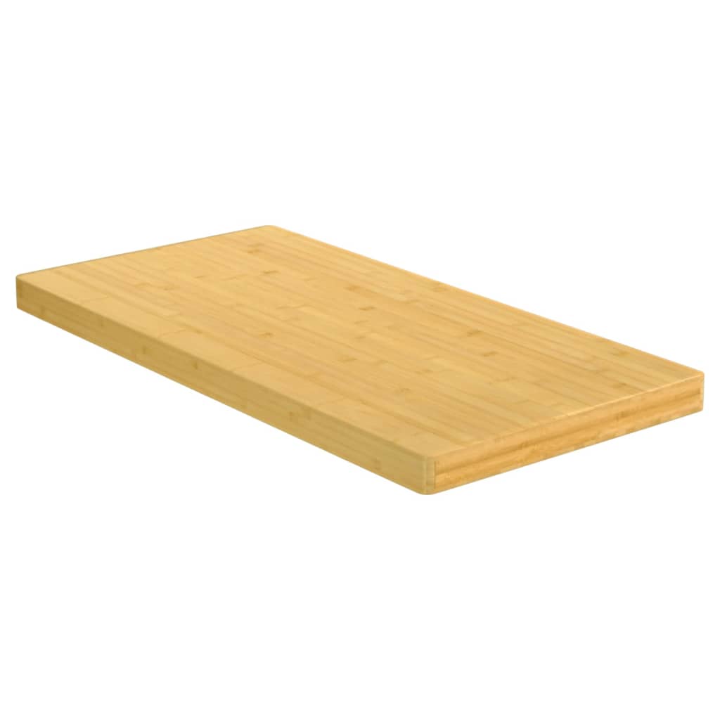 bordplade 40x80x4 cm bambus
