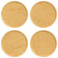 pizzatallerkener 4 stk. Ø32x1,5 cm bambus