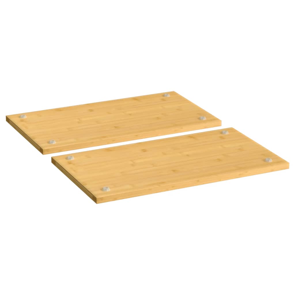 kogepladelåg 2 stk. 50x28x1,5 cm bambus billede