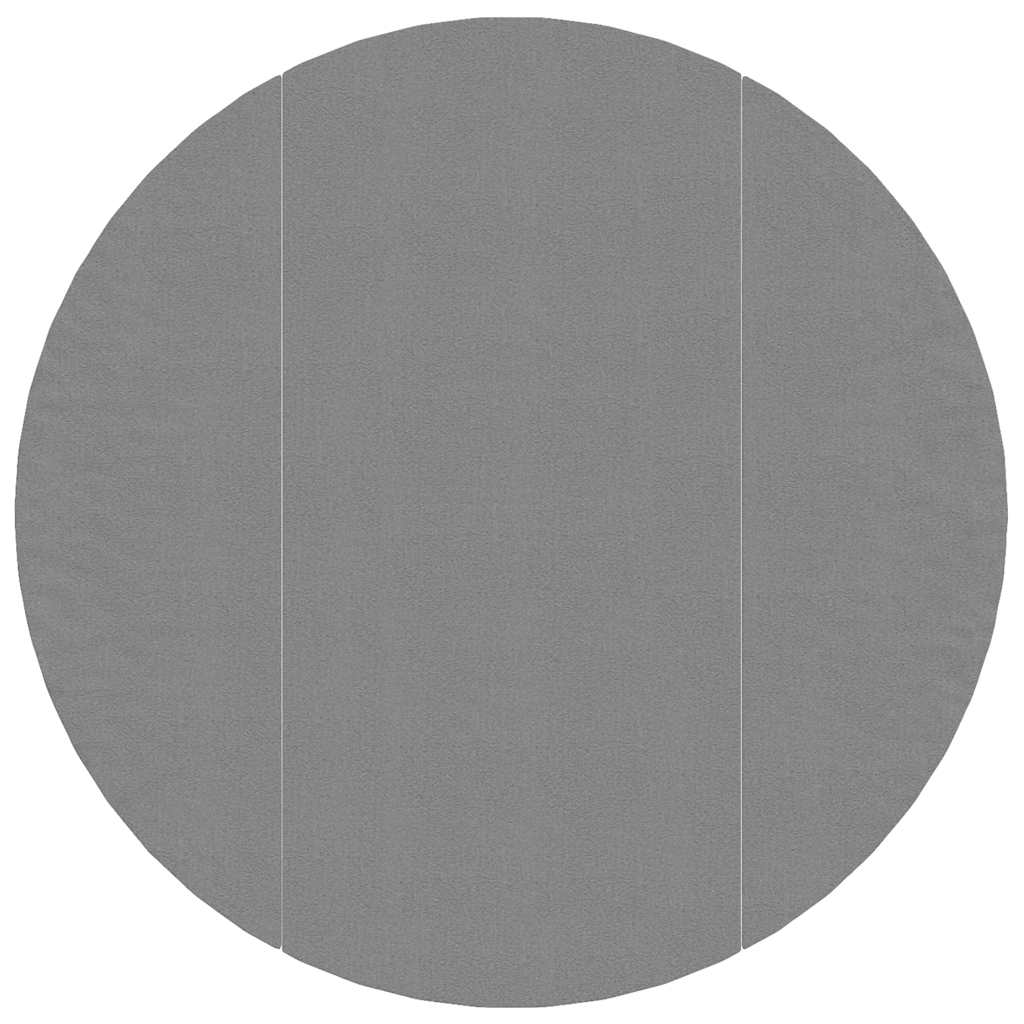 poolunderlag Ø306 cm polyester-geotekstil lysegrå