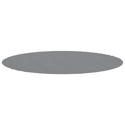 poolunderlag Ø306 cm polyester-geotekstil lysegrå