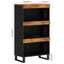skab 60x33x107 cm massivt mangotræ